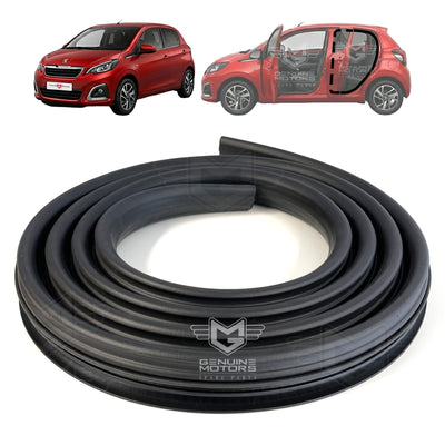Peugeot 108 Rear Door Inner Rubber Weatherstrip Seal OEM B000820480