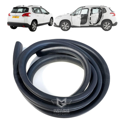 Peugeot 2008 MK1 A94 Rear Door Body Rubber Weatherstrip Seal OEM 9678350280