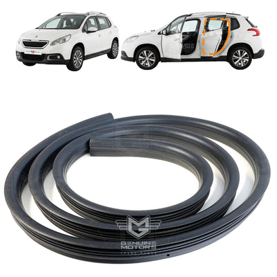 Peugeot 2008 MK1 A94 Rear Door Entry Rubber Weatherstrip Seal OEM 9678350280