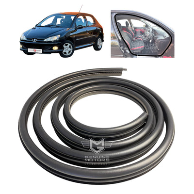 Peugeot 206 Front Door Inner Rubber Weatherstrip Seal OEM 9023EV