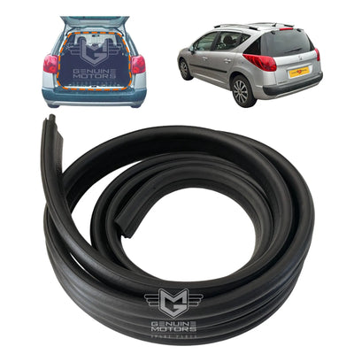 Peugeot 207 SW Boot Seal Rubber Weatherstrip OEM 8707 G3