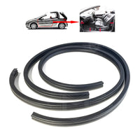 Peugeot 207 CC Front Door Aperture Rubber Seal Weatherstrip Set Replacement (2006-2014) (A Pair)