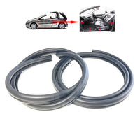 Peugeot 207 CC Front Door Aperture Rubber Seal Weatherstrip Set Replacement (2006-2014) (A Pair)
