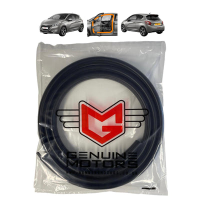 Peugeot 208 MK1 GTI Door Edge Rubber Weatherstrip Seal OEM 9673480280