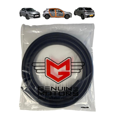 Door Aperture Weatherstrip Rubber Seal For Peugeot 208 MK2 (2019-) 9823214980