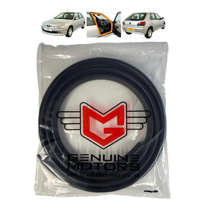 Peugeot 306 Front Door Entry Rubber Weatherstrip Seal OEM 9023X6