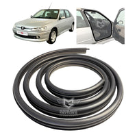 Peugeot 306 Front Door Inner Rubber Weatherstrip Seal OEM 9023X6