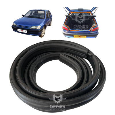Peugeot 306 HB Boot Seal Tailgate Rubber Weatherstrip OEM 870743