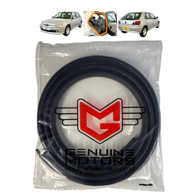 Peugeot 306 Rear Door Entry Rubber Weatherstrip Seal OEM 9023J8