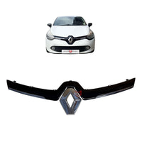 Renault Clio MK4 Front Grill Chrome Strip Logo Set OEM 620787878R