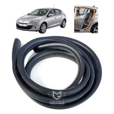 Renault Megane MK3 Rear Door Body Rubber Weatherstrip Seal OEM 769230007R