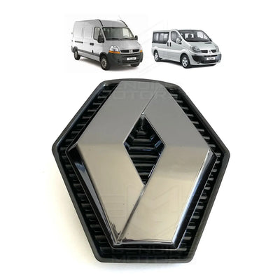 Renault Trafic MK2 Front Grill Diamond Badge Emblem 7700352126