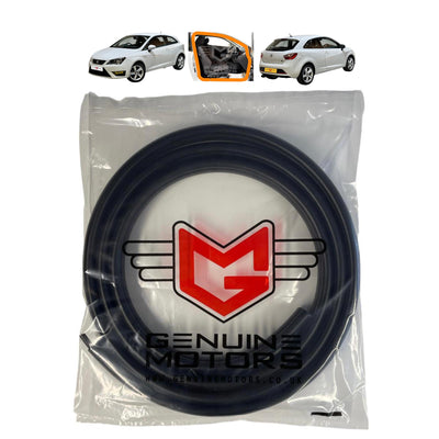 Seat Ibiza 3-Door Body Weatherstrip Rubber Seal OEM 6J4867367A