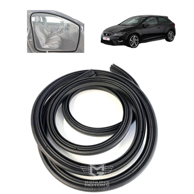 Seat Leon (MK3) Door Inner Weatherstrip Seal 2012/2020 (3-Door) 5F3 867 365 9B9