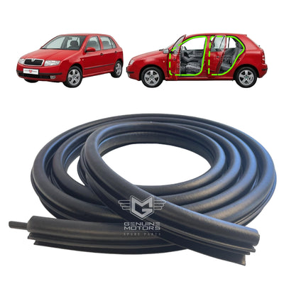 Skoda Fabia MK1 Front Door Body Rubber Weatherstrip Seal OEM 6Y0867365C