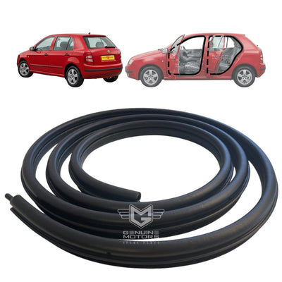 Skoda Fabia MK1 Rear Door Body Rubber Weatherstrip Seal OEM 6Y6867367C