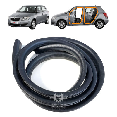 Skoda Fabia MK2 5J Door Body Rubber Weatherstrip Seal Fits OEM 5J0867365A