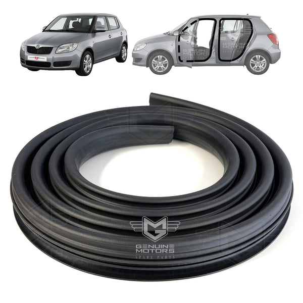Skoda Fabia MK2 5J Door Inner Rubber Weatherstrip Seal Fits OEM 5J0867365E