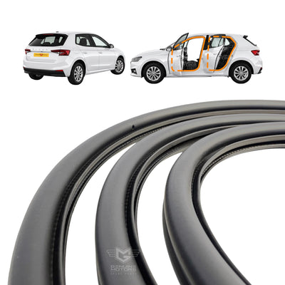 Skoda Fabia PJ Rear Door Inner Rubber Weatherstrip Seal OEM Fit 6VE867367C