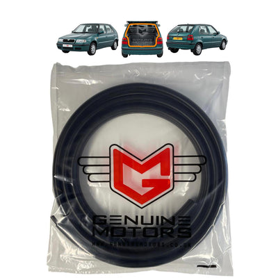 Skoda Felicia Rear Trunk Lid Rubber Weatherstrip Seal OEM 6U0827705E