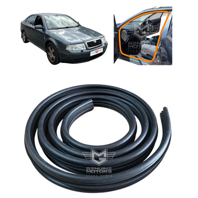 Skoda Octavia MK1 Front Door Inner Weatherstrip Rubber Seal OEM 1U4867365E