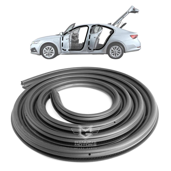 Skoda Octavia MK4 Door Inner Rubber Weatherstrip Seal OEM 5E3867365