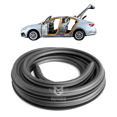 Skoda Octavia MK4 Front Door Body Rubber Weatherstrip Seal OEM 5E3867365