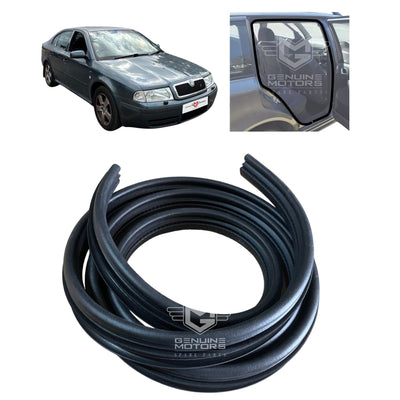 Skoda Octavia Mk1 Rear Door Inner Weatherstrip Rubber Seal OEM 1U9867367ELUJ