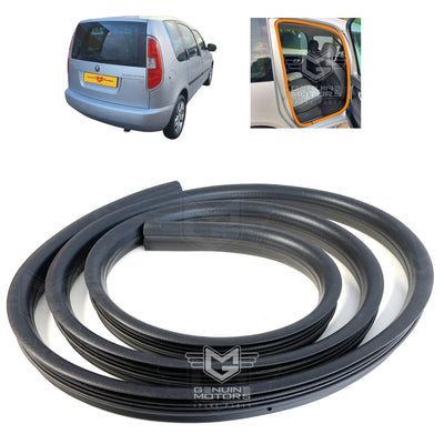 Skoda Roomster Rear Door Inner Rubber Weatherstrip Seal OEM 5J7867367G