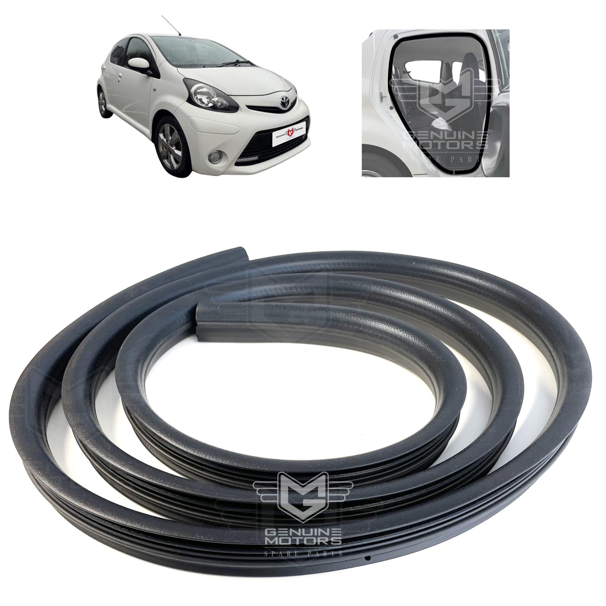 New Trunk Lid Weatherstrip Rubber Seal For 2014-2019 Toyota Corolla (64461-02180)