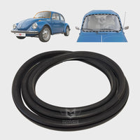 VW Beetle 1303 Front Windscreen Moulding Seal Rubber Weatherstrip OEM 111 845 121 J