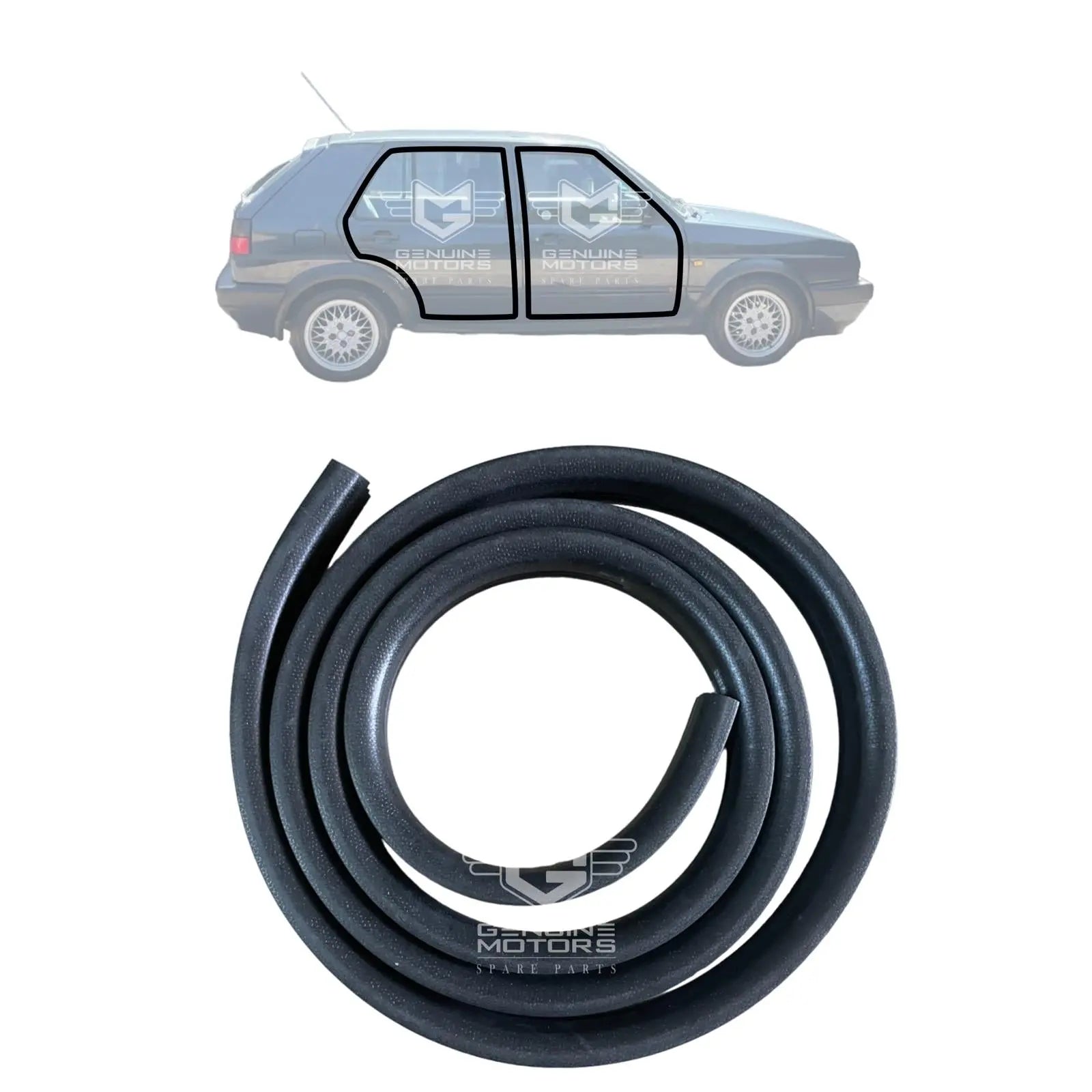 thumbnail image 2 of 2x Rubber Seals For VW Passat 3A/35i Door Contact Switch – Genuine LST Replacement (Black) 2 of 2