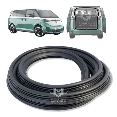 VW ID Buzz Tailgate Rubber Weatherstrip Seal OEM 1T3827705