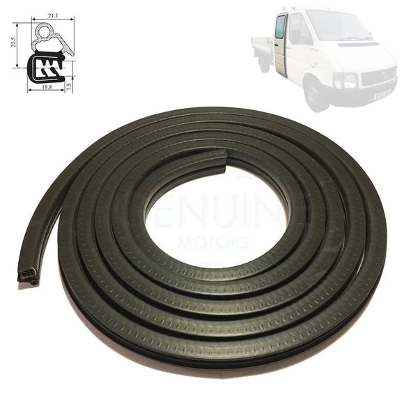 Rear Door Weatherstrip Seal Fits VW LT MK2 Double Cab (1996-2006) 2D1843791C Genuine Motors