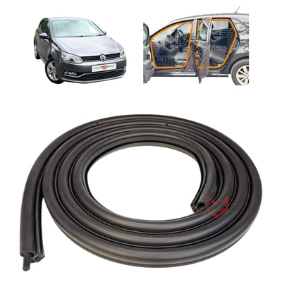 VW Polo MK5 Front Door Inner Rubber Weatherstrip Seal OEM 6R4867912E