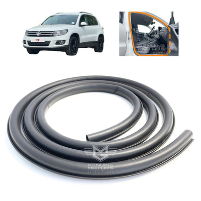VW Tiguan MK1 Front Door Inner Rubber Weatherstrip Seal OEM 5N0867911