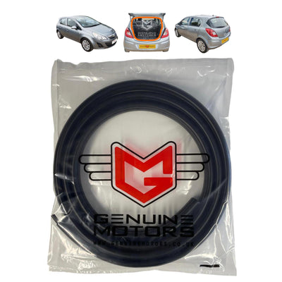 Vauxhall Corsa D HB Trunk Seal Rubber Weatherstrip 13182311