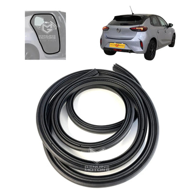 Vauxhall Corsa F Rear Door Aperture Rubber Seal Weatherstrip 9829331980