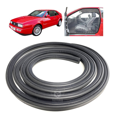 Volkswagen Corrado Door Inner Weatherstrip Rubber Seal OEM 535837911A