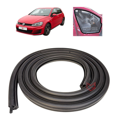 Volkswagen Golf MK7 Door Inner Rubber Weatherstrip Seal OEM 5G3867911