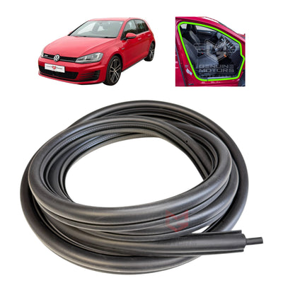 Volkswagen Golf MK7 Front Door Body Rubber Weatherstrip Seal OEM 5G4867912A