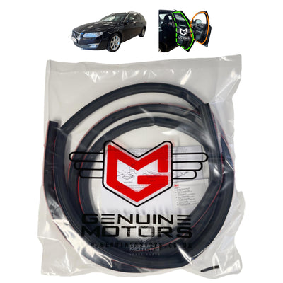 Volvo V70 MK3 Door Outer Weatherstrip Adhesive Rubber Seal OEM 30649277