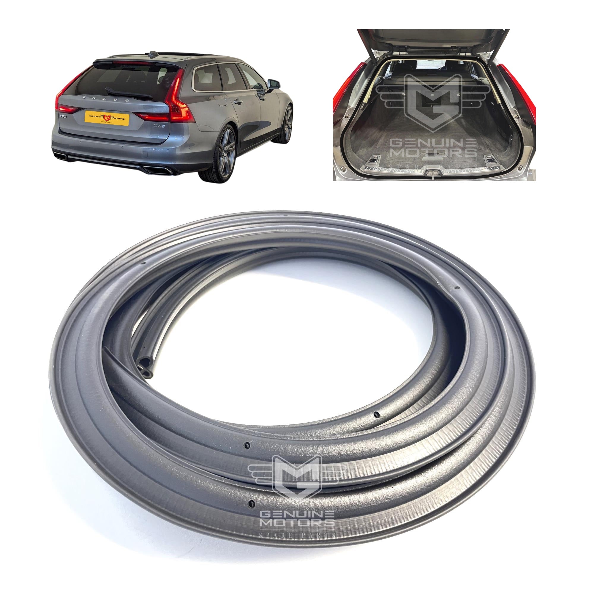 31424366 Volvo V90 Boot/Tailgate Weatherstrip Seal Fits MK2 2016/- OEM 31424936 ...