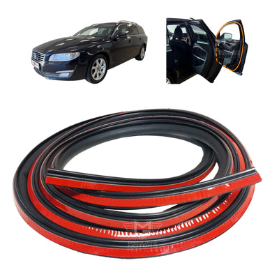 Volvo XC70 MK3 Front Door Outer Weatherstrip Adhesive Rubber Seal OEM 30649277