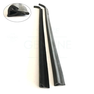 VW Golf MK1 Door Window Slot Outer Rubber Seals (1974-1985) (2 Pieces) 255837703, 255837704