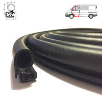 Front Door Aperture Weatherstrip Rubber Seal For Ford Transit MK5 1994-2000 (2 Pieces) 92VB-V20708-AD