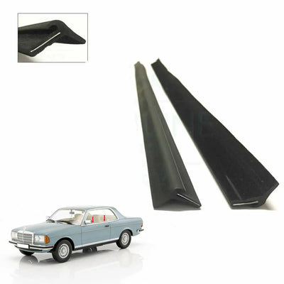 Mercedes-Benz C123 Door Window Belt Outer Rubber Seal Set (1977-1985) A1237250265