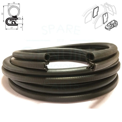 Renault Kangoo MK1 Sliding Door Aperture Weatherstrip Rubber Seal (1997-2007) (1 Piece)