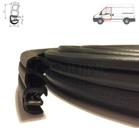 Ford Transit MK7 Front Door Aperture Weatherstrip Rubber Seal (2006-2014)