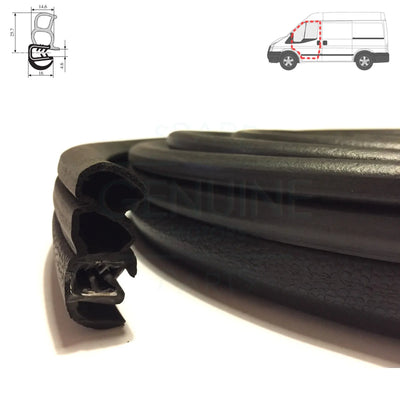 Ford Transit Front Door Aperture Weatherstrip Rubber Seal (2006-2014)